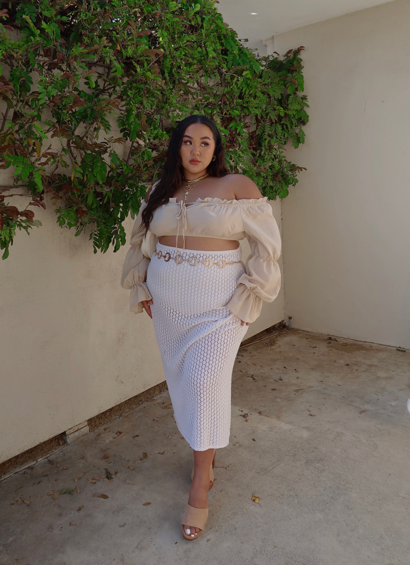 I’m wearing…
• top: 3X
• skirt: 2X
• shoes: US 10

#LTKfit #LTKSeasonal #LTKcurves