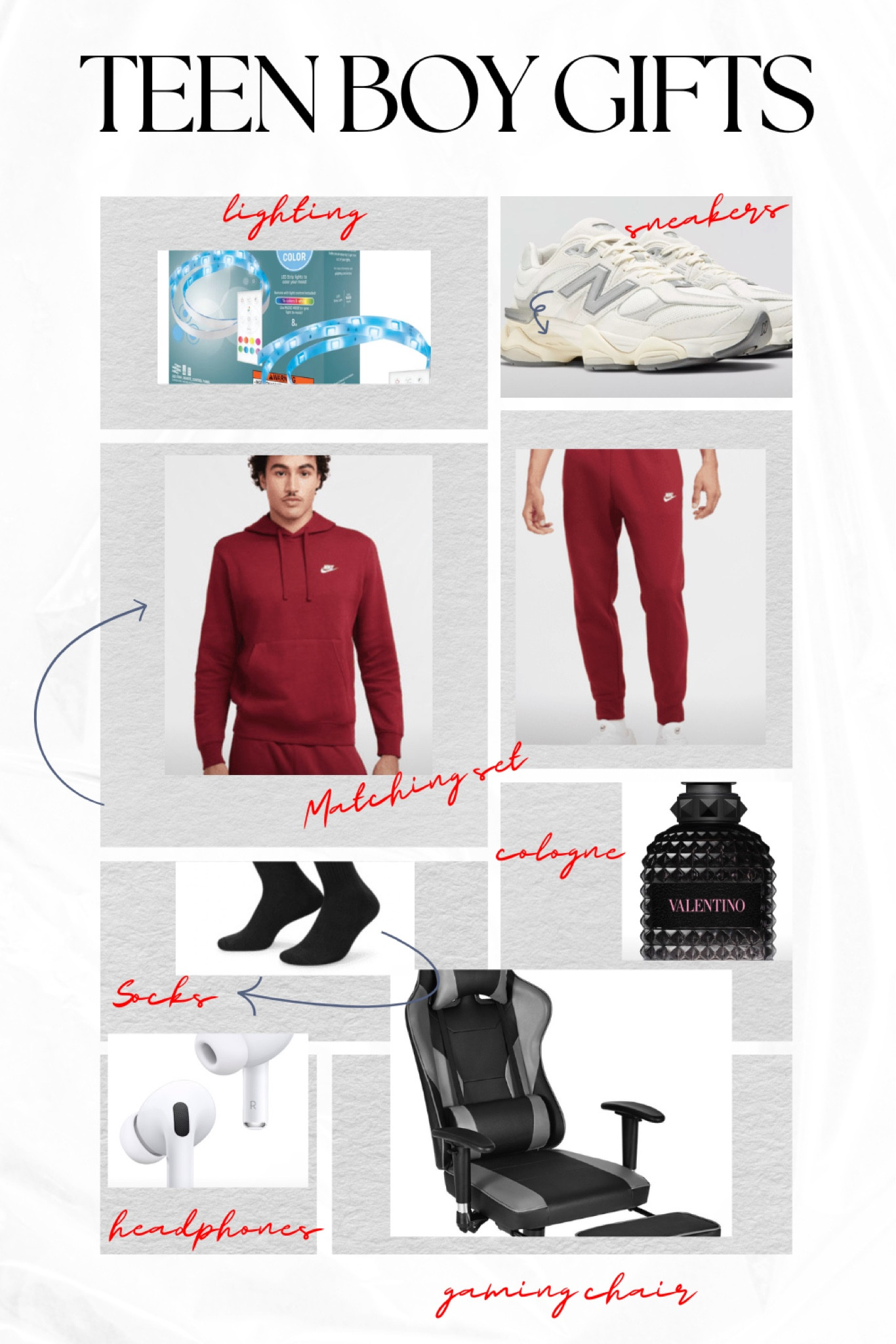 As a mom of 2 teen boys I know what they like!  Here’s a gift guide for the teen boys in your life.  Follow me for more gift guides! 🎁 Happy shopping!  #giftguide #giftguideteenboy #teenboygifts

#LTKHoliday #LTKSeasonal #LTKGiftGuide