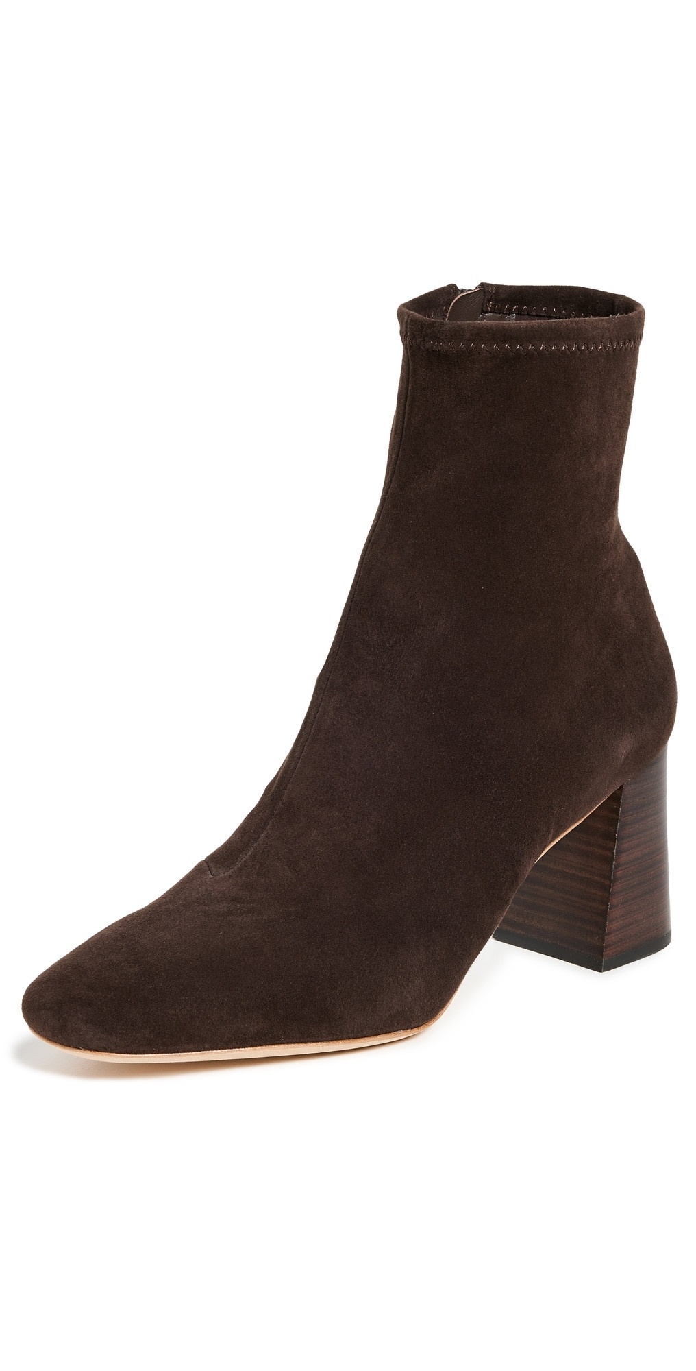 Loeffler Randall Elise Slim Ankle Booties with Block Heel Tmoro 7.5 | Shopbop