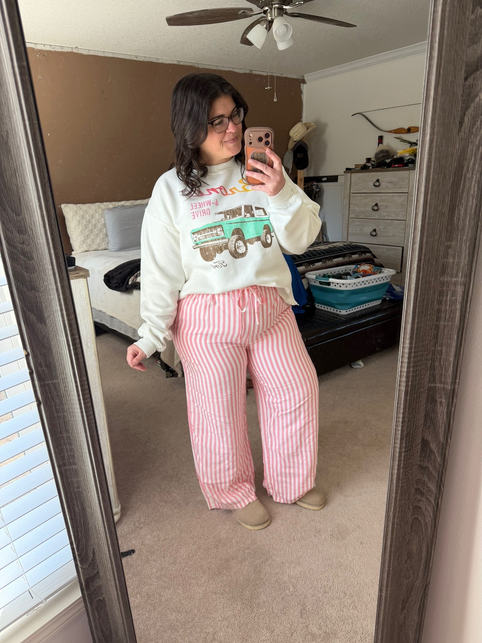 This cutesy little spring look 🌸
I’m ready for all things spring and the pink on these pull on pants from Amazon are it! Paired with clogs and the perfect sweatshirt. Linking the pants and the clogs but the sweatshirt is sold out

#LTKootd #LTKMidsize