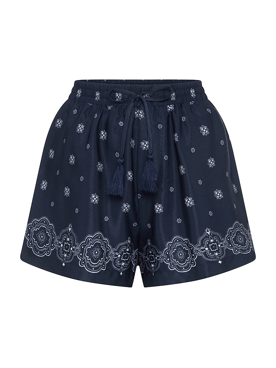 Women's The Recess Shorts - Bandana - Size Large | Saks Fifth Avenue
