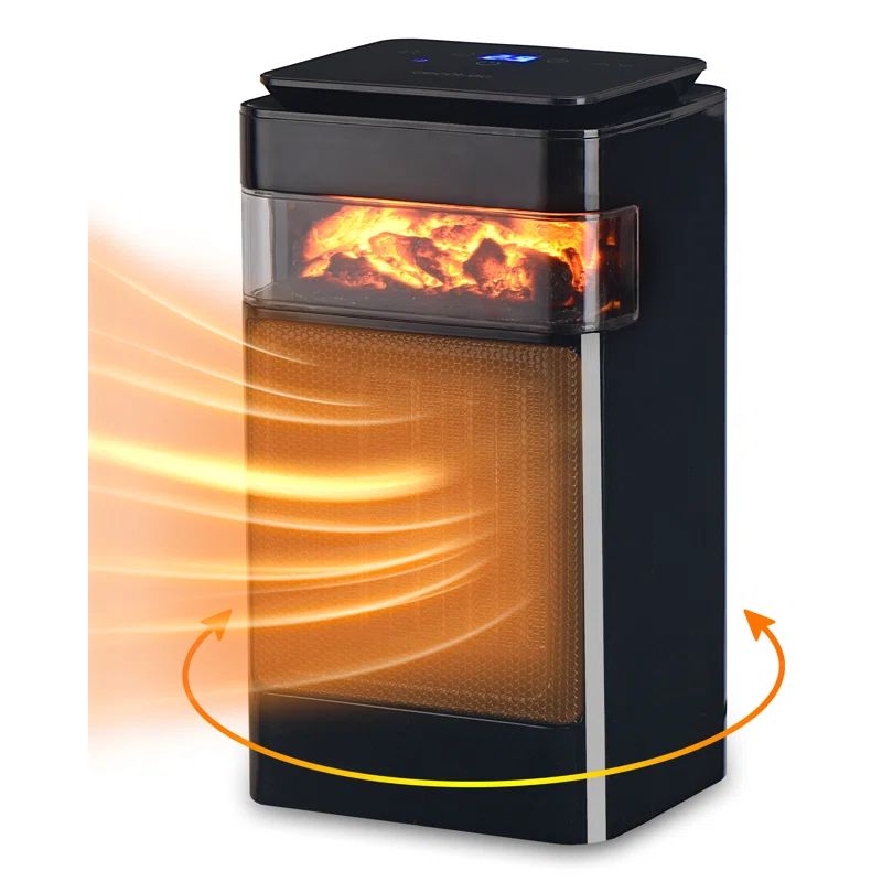 KEGIAN 1500 Watt 5110 BTU Electric High Efficiency Space Heater with Digital Display | Wayfair North America