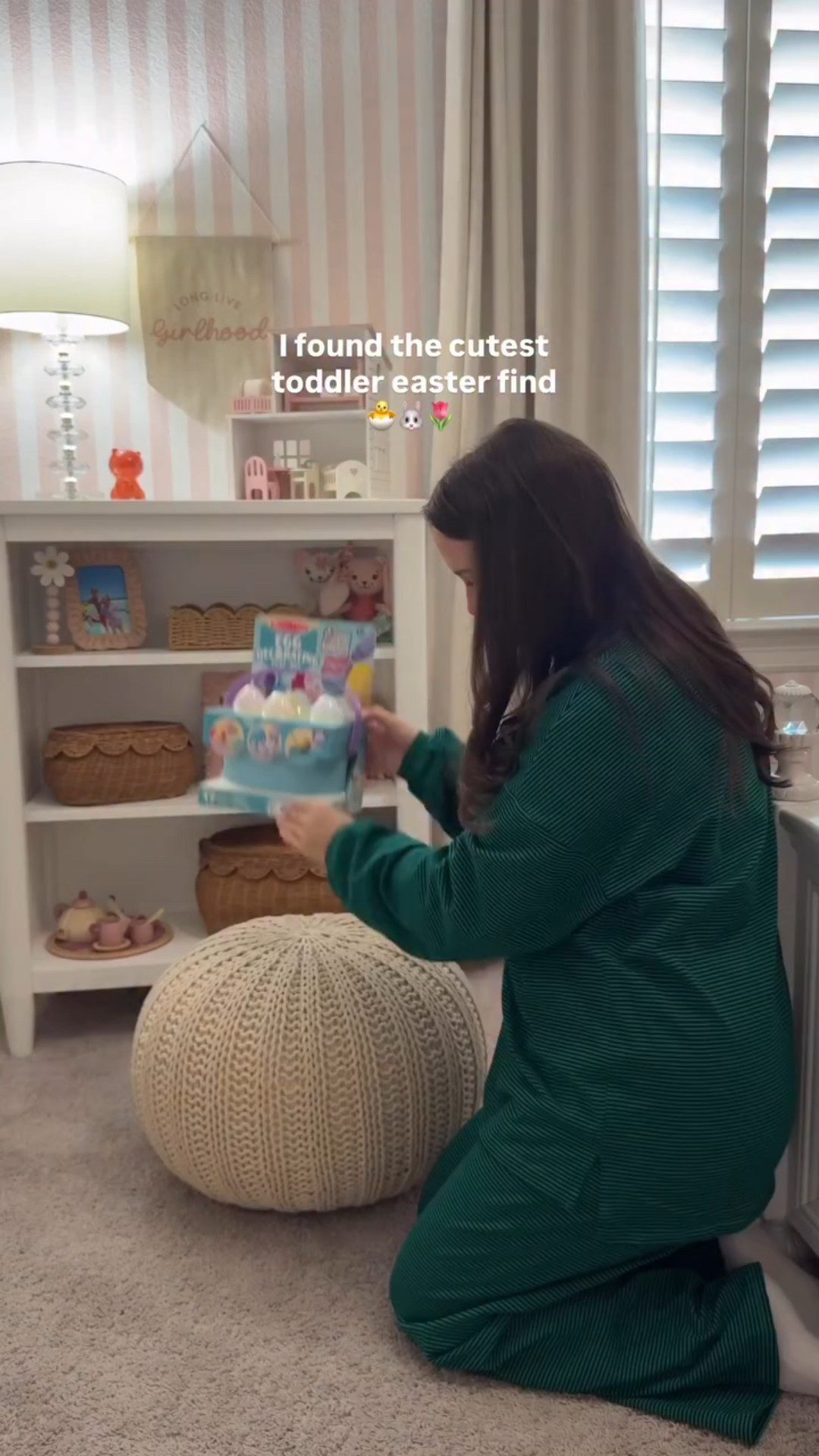 the cutest MESS FREE toddler easter toy!! A perfect non-candy Easter toy for little ones. Love that it’s reusable and a safe way for them to dye Easter eggs 👏


#ToddlerEaster #EasterBasketldeas #eastertoys #easteractivitiesforkids #kidsactivities

#LTKmomlife #LTKKids