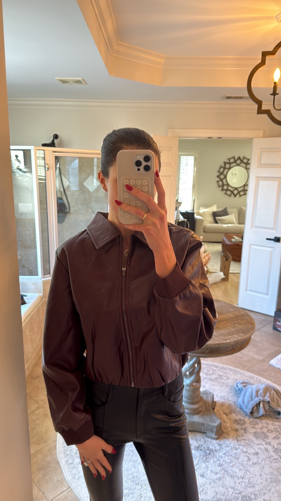 Love this jacket! Wearing a small. 

#LTKootd #LTKHoliday #LTKGiftGuide