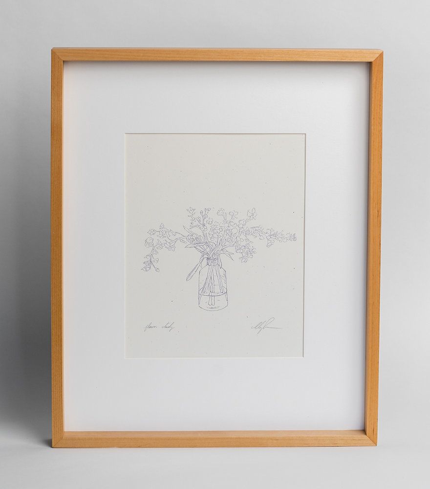 Flower Study Print by Cocoshalom | Mitch Allen Interiors