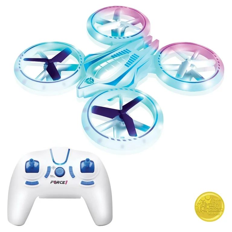 Force1 UFO 4000 Mini Beginner Drone Multicolor LEDs and Extra Battery | Walmart (US)