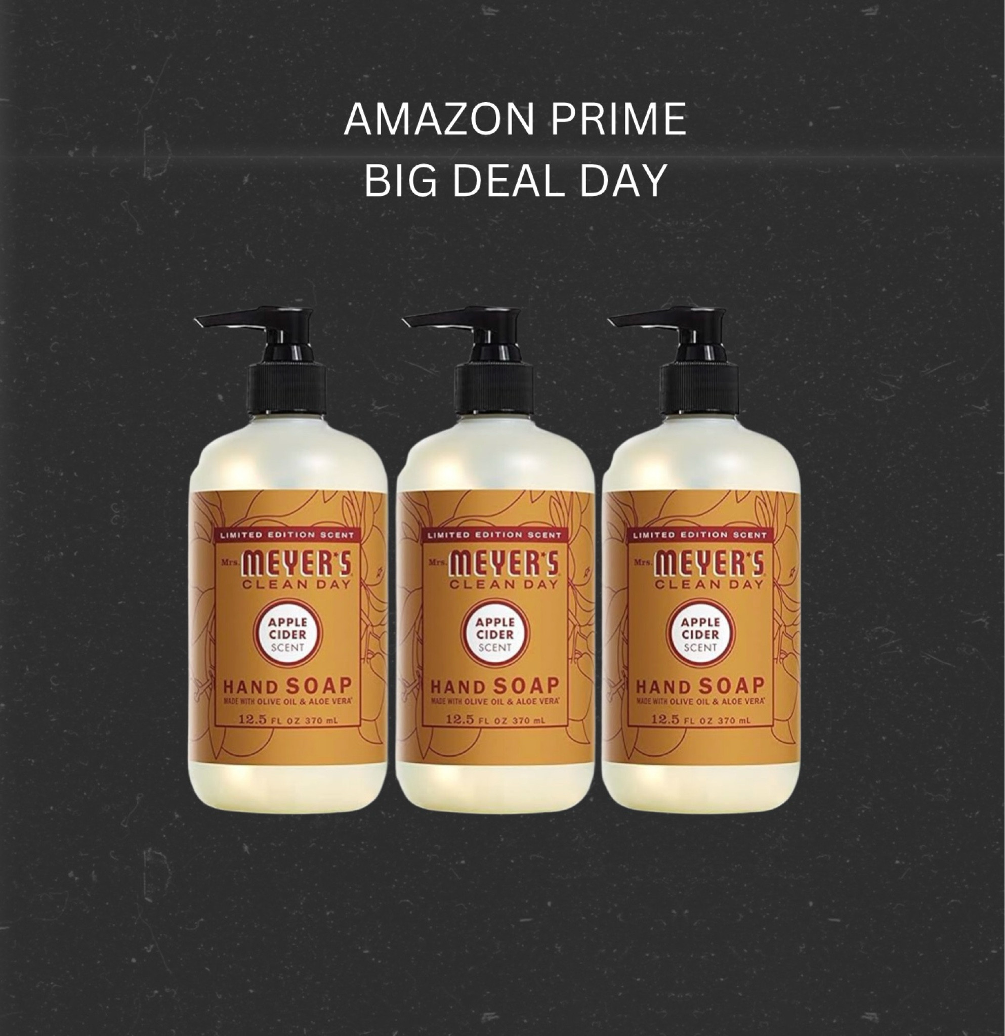Mrs Myers Clean Day Hand Soap three pack in Prime Deal 

#LTKHome #LTKSeasonal #LTKxPrimeDay