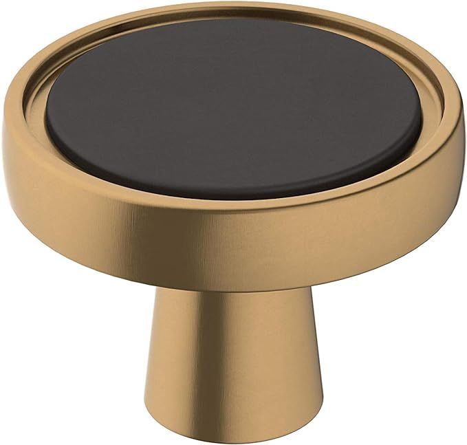 Amerock | Cabinet Knob | Matte Black/Champagne Bronze | 1-3/8 inch (35 mm) Diameter | Mergence | ... | Amazon (US)