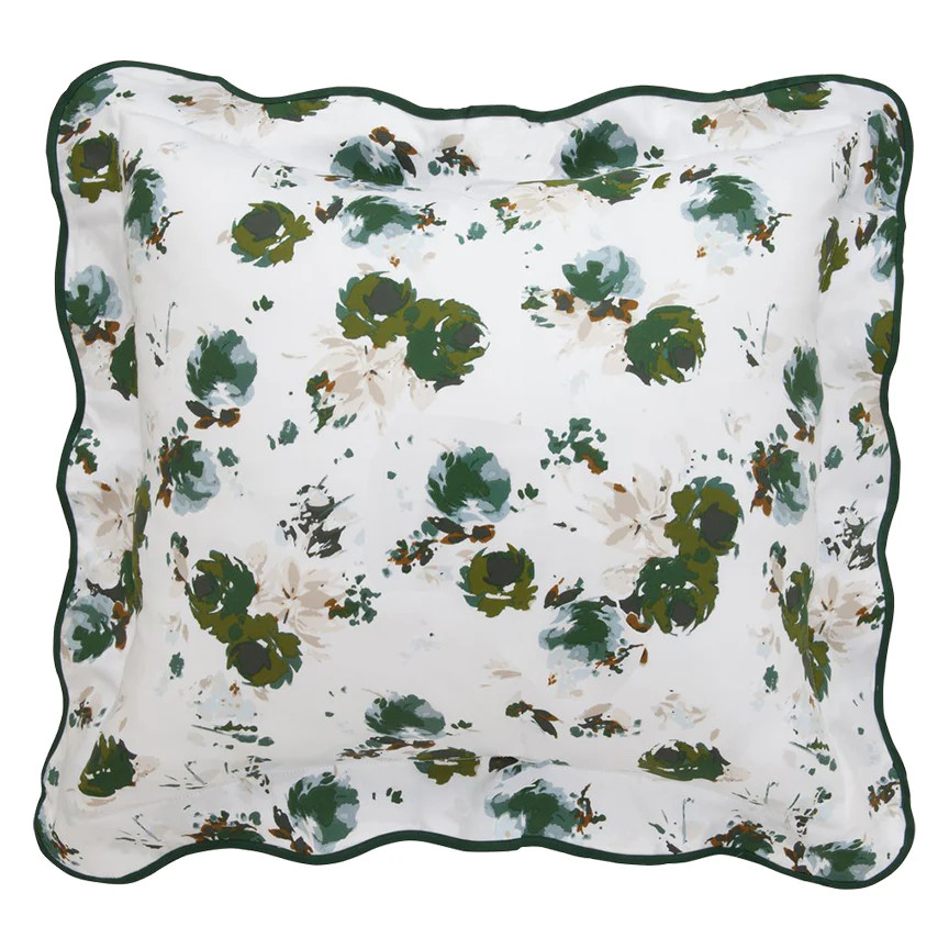 Bloomsbury Green Shams | Biscuit Home