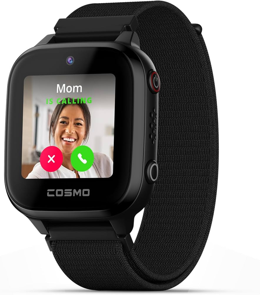 JrTrack 3 Smart Watch for Kids by Cosmo | Phone Watch & GPS Tracker for Children Ages 6-12 | Call... | Amazon (US)