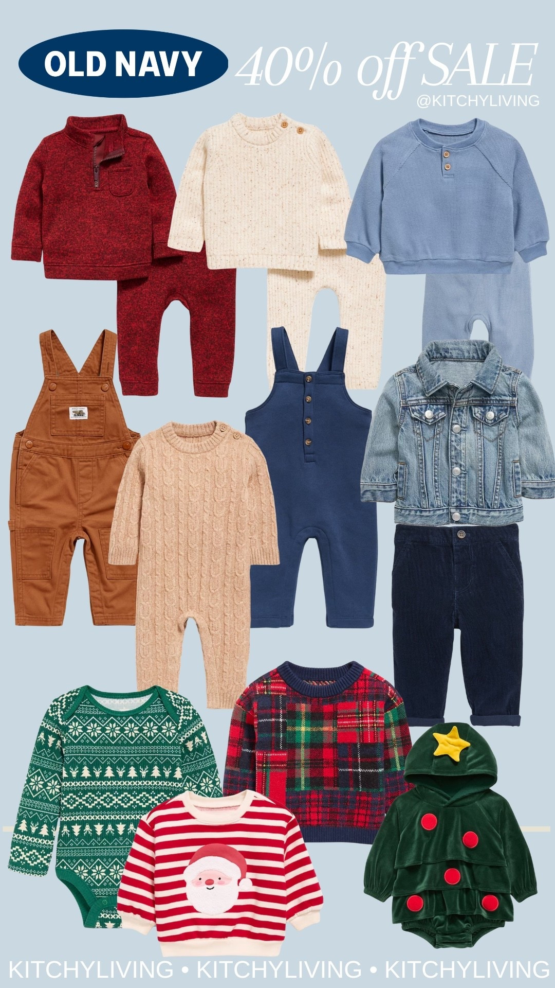 40% off EVERYTHING at Old Navy #earlyblackfriday #babysale #oldnavy

#LTKKids #LTKBaby #LTKSaleAlert