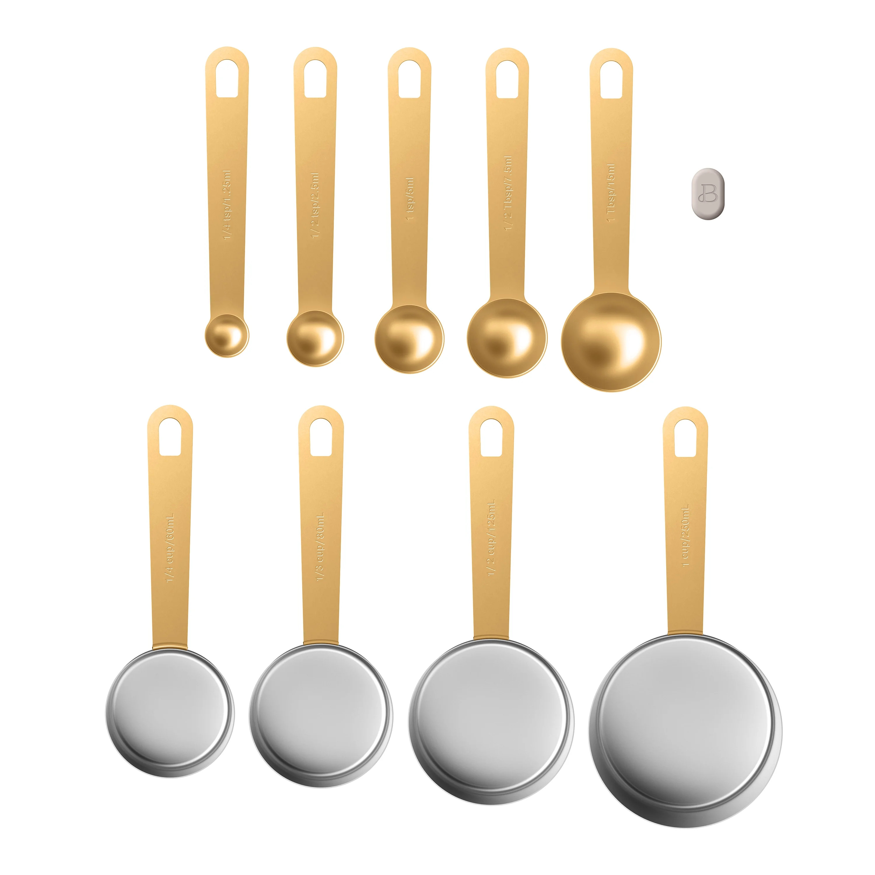 Beautiful 9-Piece Measuring Kitchen Utensil Set by Drew Barrymore | Walmart (US)