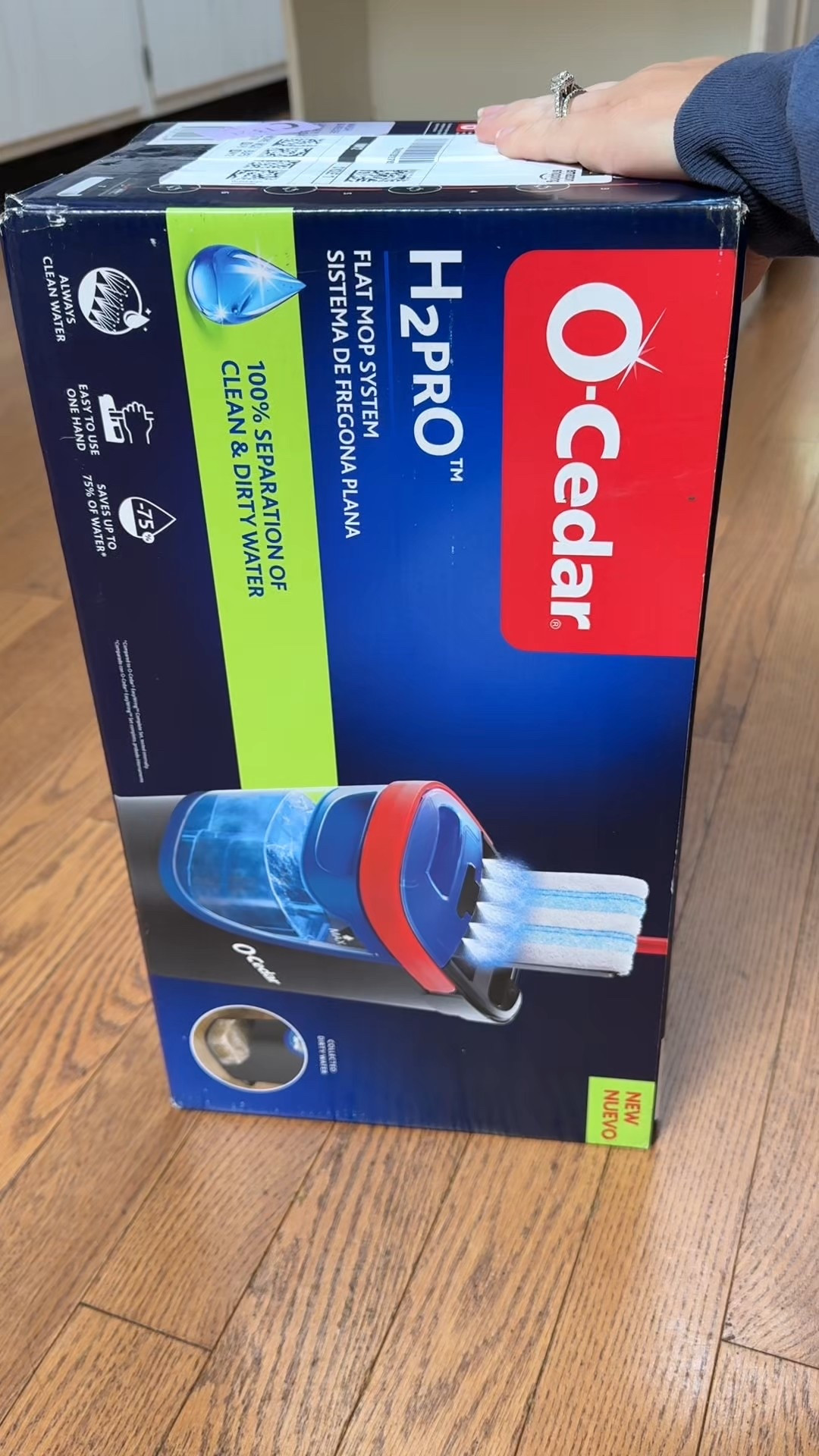 The new flat mop cleaning system by O-Cedar is my new favorite tool! I love adding hot water and cleaning walls and sanitizing my house! #cleaning #ocedars #cleanhome 

#LTKHome #LTKBaby #LTKFamily