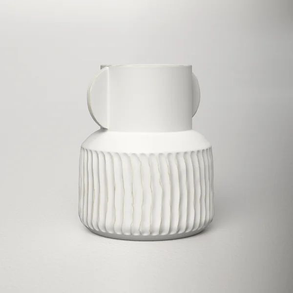 Hungerford White Stoneware Table Vase | Wayfair North America