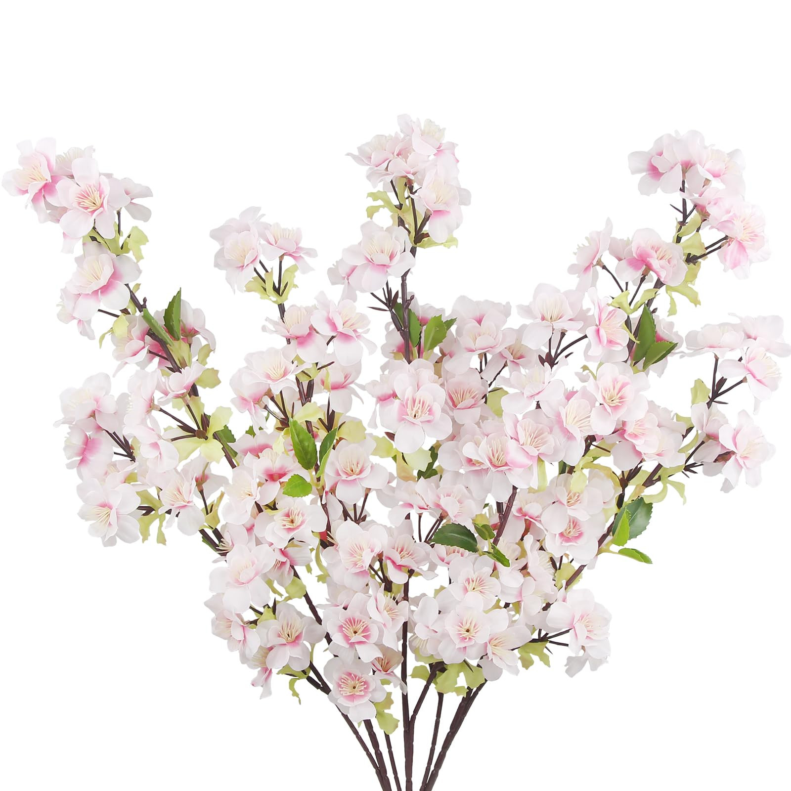 3 Pcs Cherry Blossom Branches for Vase Artificial Flowers Spring Summer Decor Light Pink Cherry B... | Amazon (US)