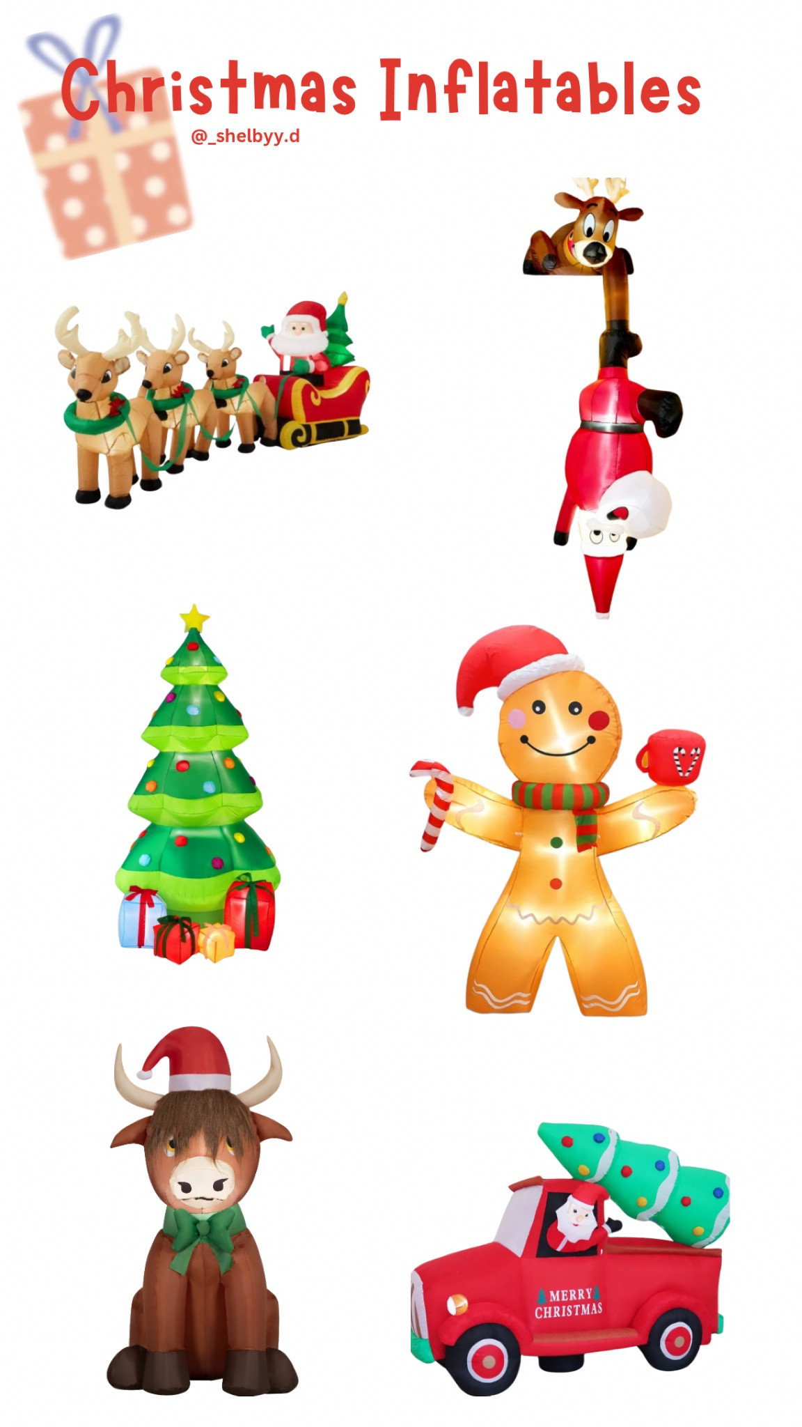 Outdoor Christmas Decor, Christmas Decor, Christmas Inflatables, outdoor Christmas decorations #LTKHome #LTKGiftGuide 

#LTKHoliday #LTKSeasonal #LTKSaleAlert