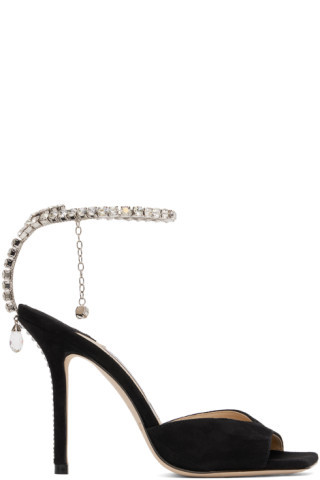 Black Saeda 100 Sandals | SSENSE
