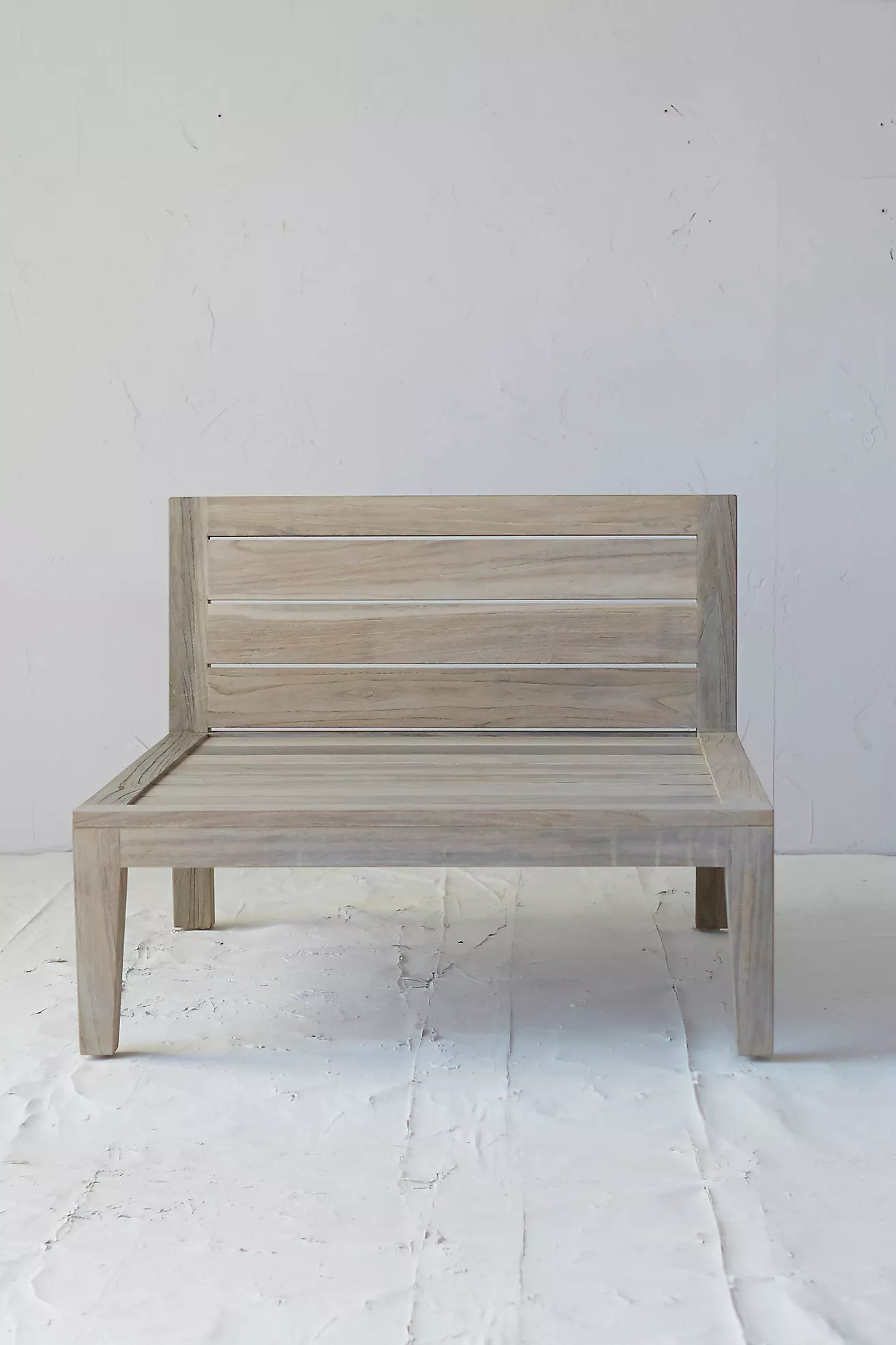 Vista Slatted Teak Chair | Anthropologie (US)
