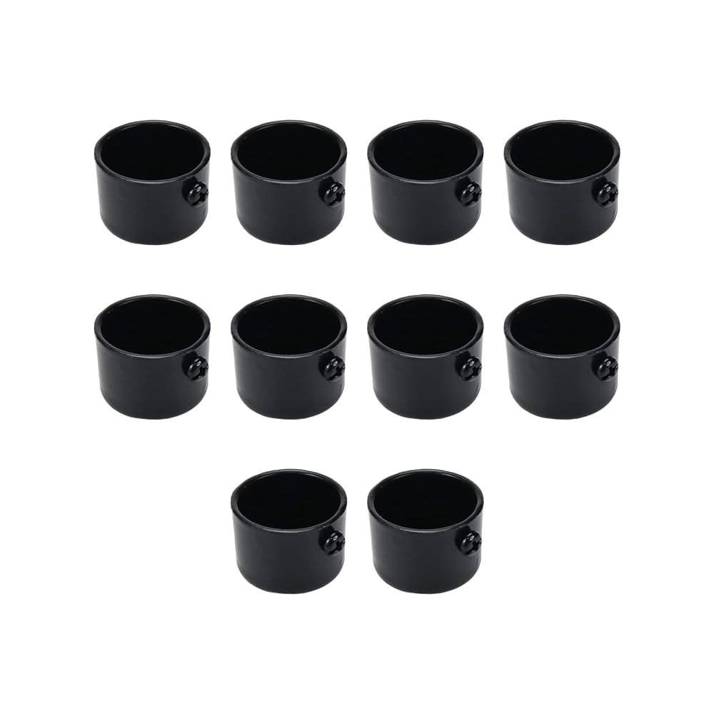 UTALIND 10 Pcs Curtain Rod Finials Drapery Pole End Cap Round Finials Curtain Rod Decoration for ... | Amazon (CA)