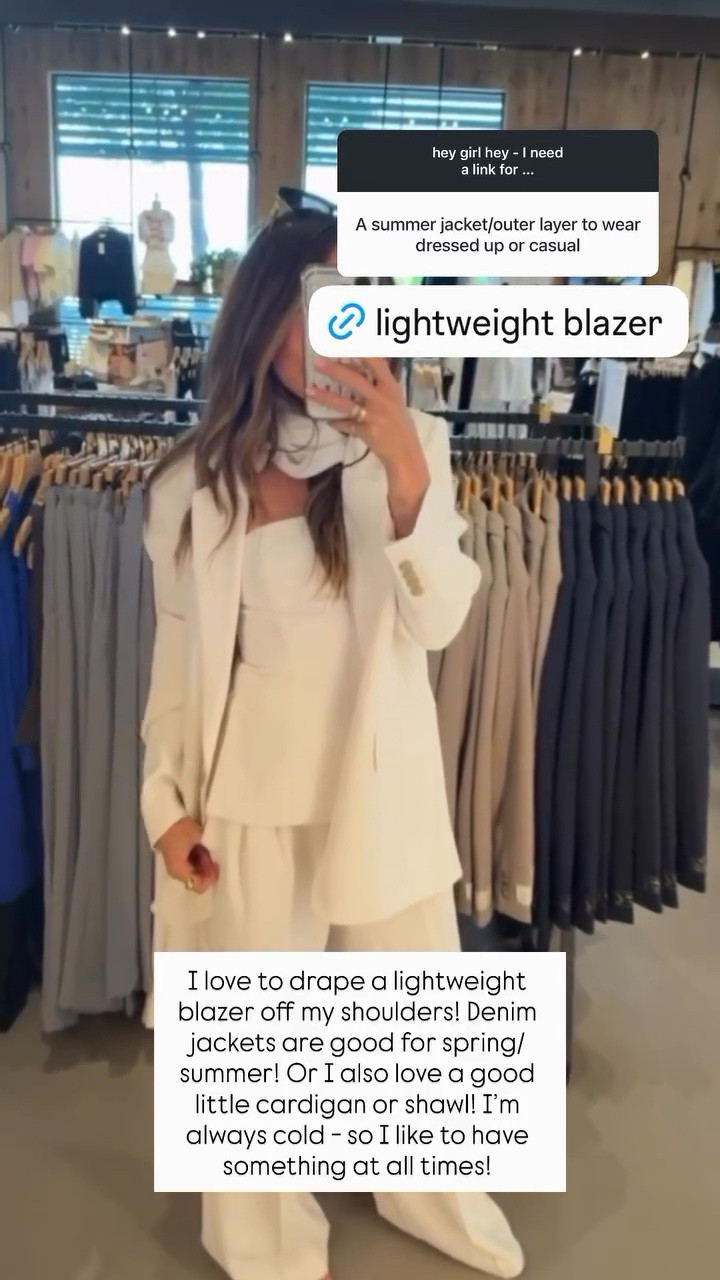 The best blazer!!! 

Aritzia, closet staples, workwear, blazer, outwear, summer style

#LTKootd #LTKSeasonal #LTKWorkwear