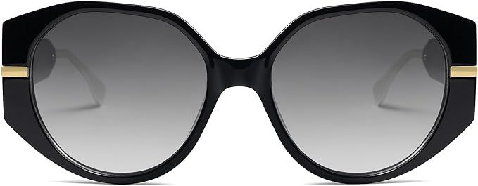 SOJOS Trendy Round Sunglasses For Womens Square Retro Women Cute UV400 Sun Glasses SJ2326 | Amazon (US)