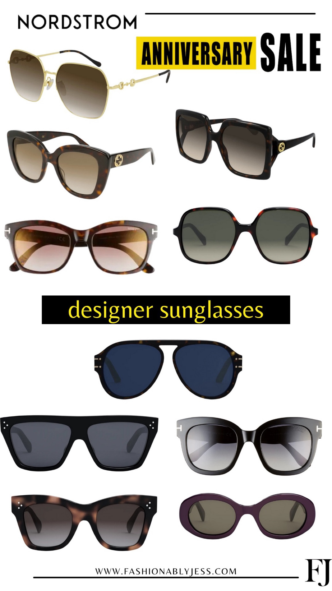 Nordstrom anniversary sale starting this Tuesday!! So many cute designer sunglasses are part of the sale! 

 You can favorite your NSALE picks so they are ready to shop when it's your turn on Tuesday! 

#LTKStyleTip #LTKSaleAlert #LTKOver40