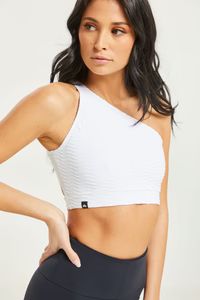 Original One Shoulder Top White | Booty by Brabants