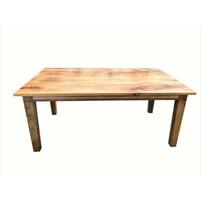 Khalia 72'' Mango Solid Wood Dining Table | Wayfair North America