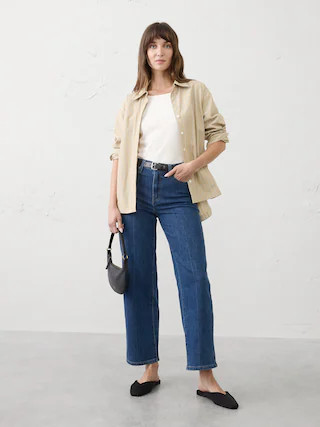 Straight High-Rise Jean | Banana Republic Factory