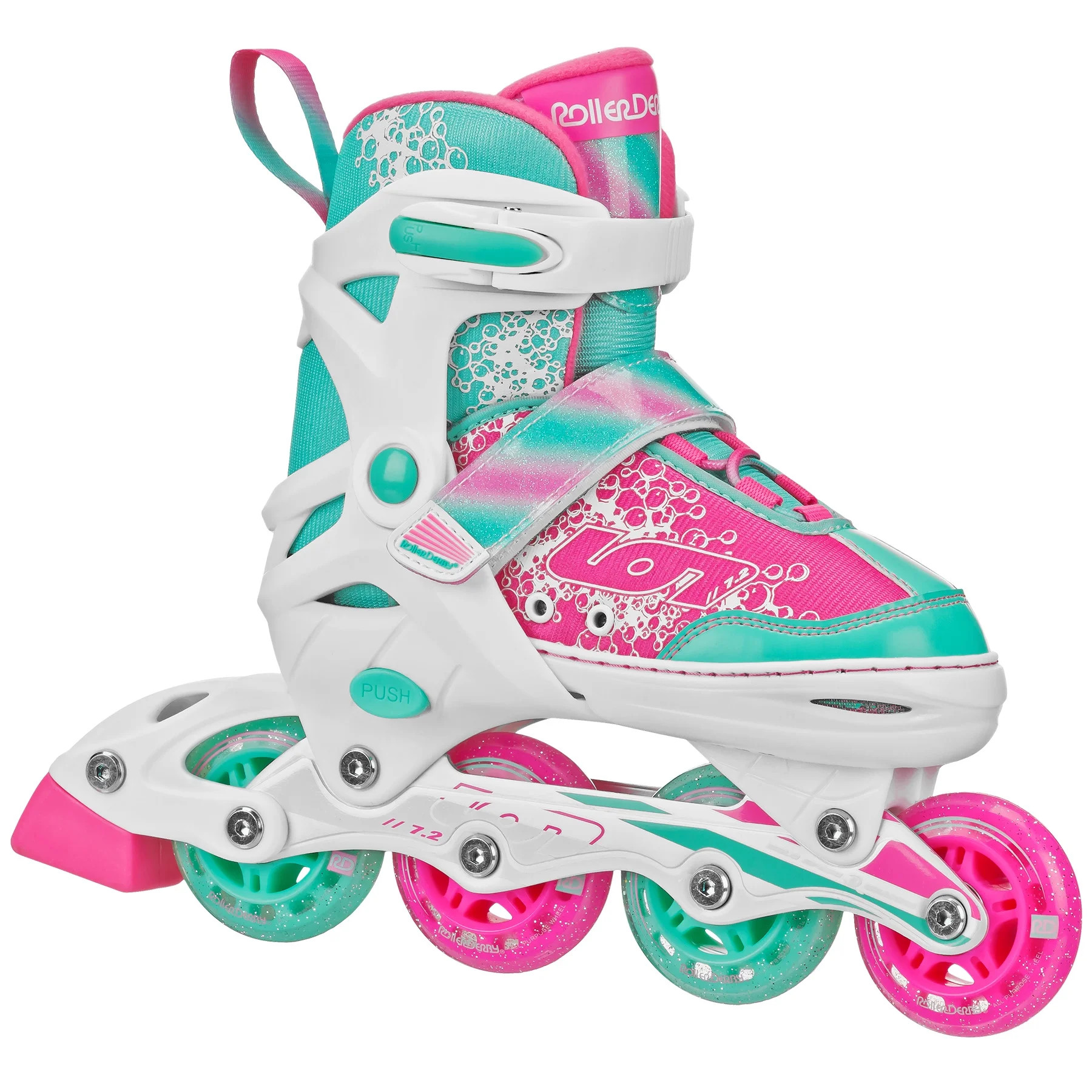 Roller Derby ION 7.2 Girl's Adjustable Inline Skate | Walmart (US)