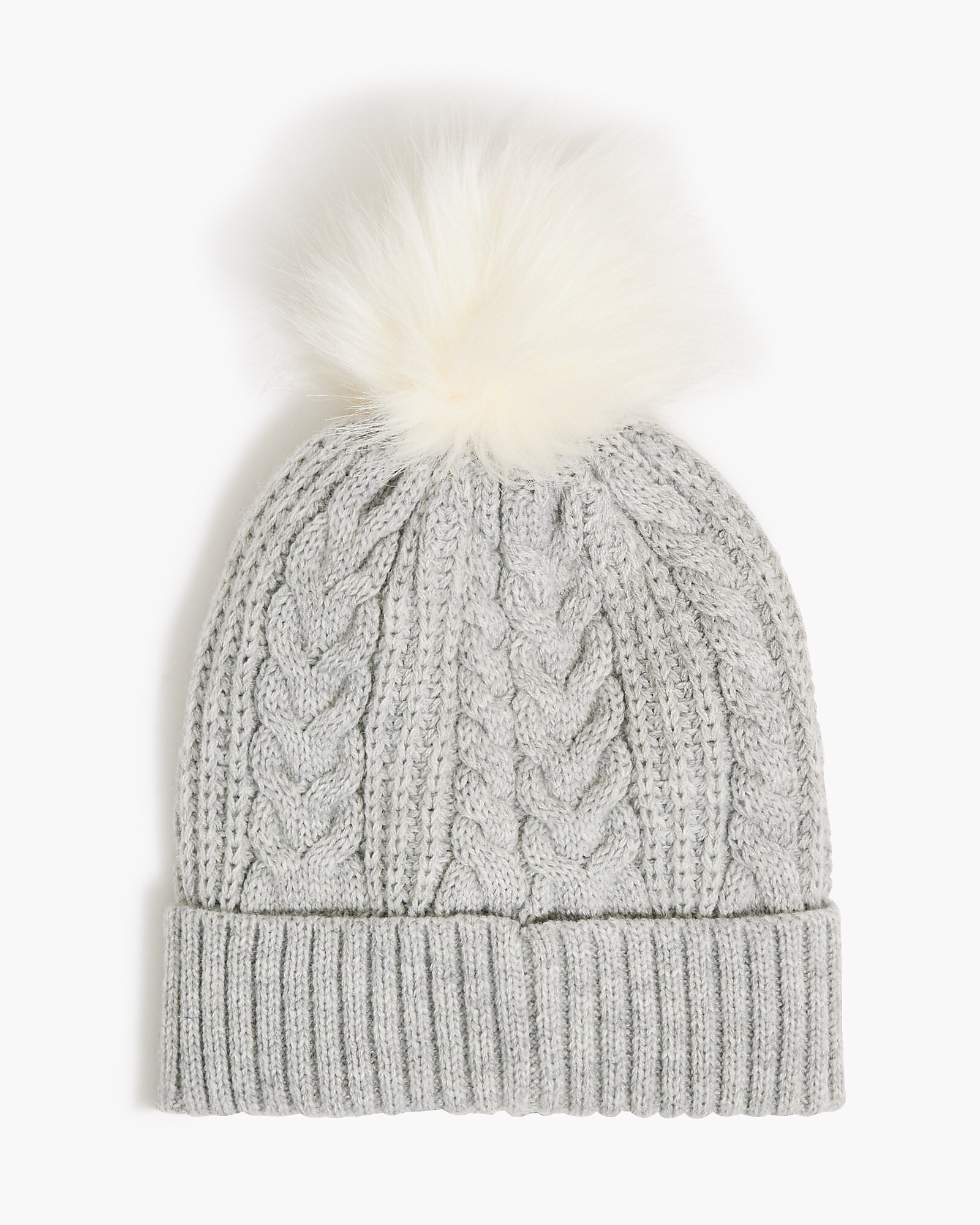 Cable pom beanie | J.Crew Factory