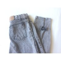 Vintage 80S Gray Acid Wash High Waisted Bow Jeans Xs/25 Unique Denim Jeans Mom Waist Zipper Hipster  | Etsy (US)