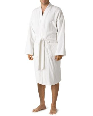 Polo Ralph Lauren Men's Kimono Cotton Velour Robe | Bloomingdale's (US)