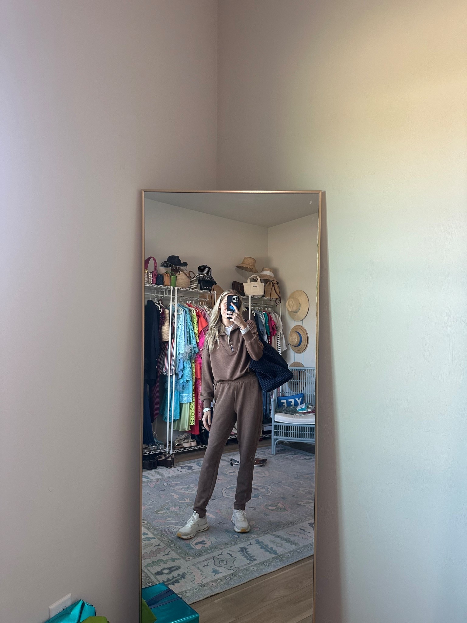 Nothing beats a good matching set, and this Varley combo (Hawley Half-Zip + Slim Zip Hem Pant) is my new everyday favorite. Paired with the On Cloudnova 2 sneakers and my Naghedi St. Barths tote for the perfect elevated athleisure look. Ideal for walking pad workouts, errands, travel outfits, or a comfy airport outfit. Linking everything trending in sneakers, lounge sets, and winter fall outfits on LTK. 

#LTKTravel #LTKootd #LTKSeasonal