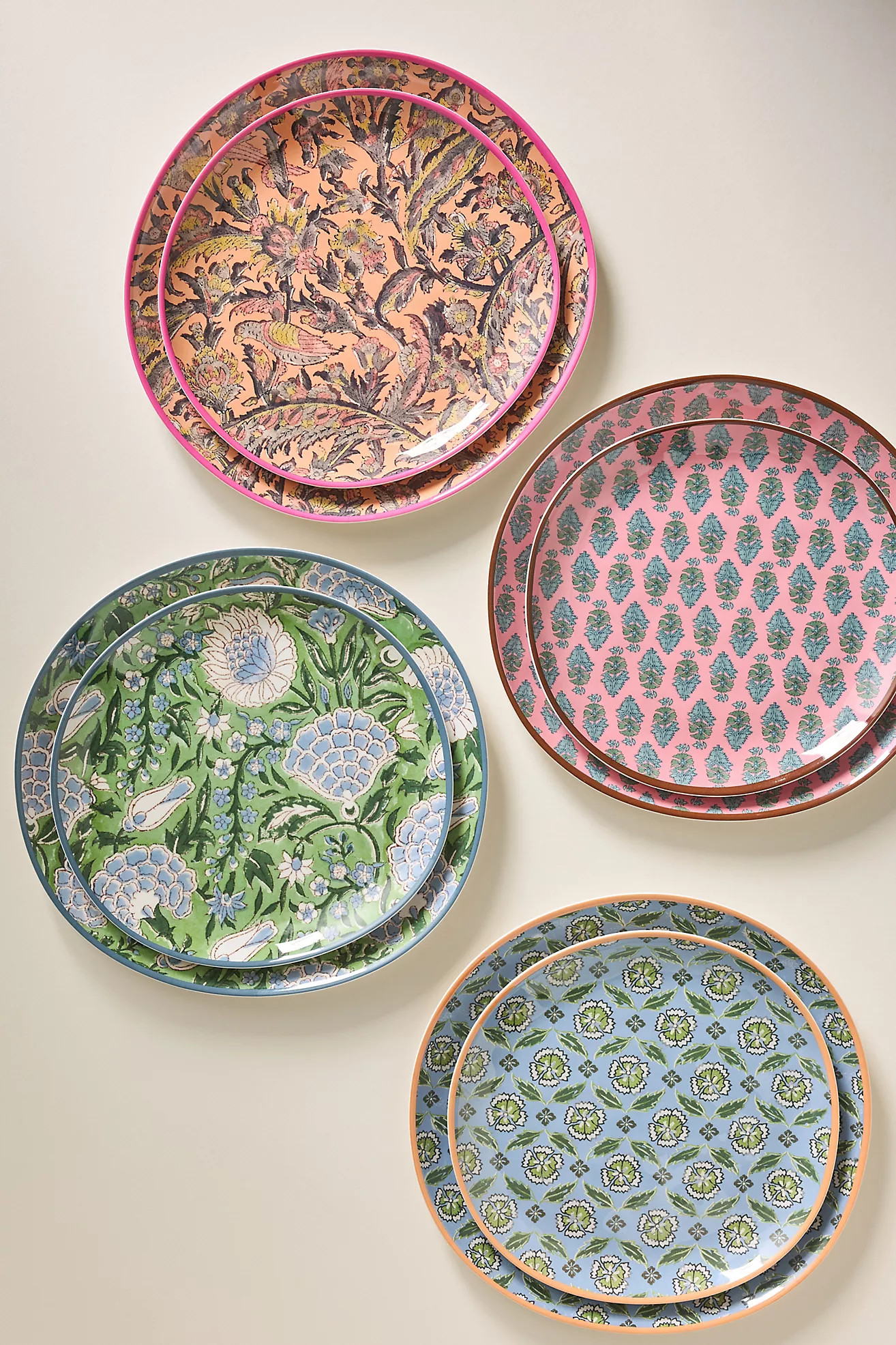 Tangier Oasis Melamine Dinner Plate | Anthropologie (US)