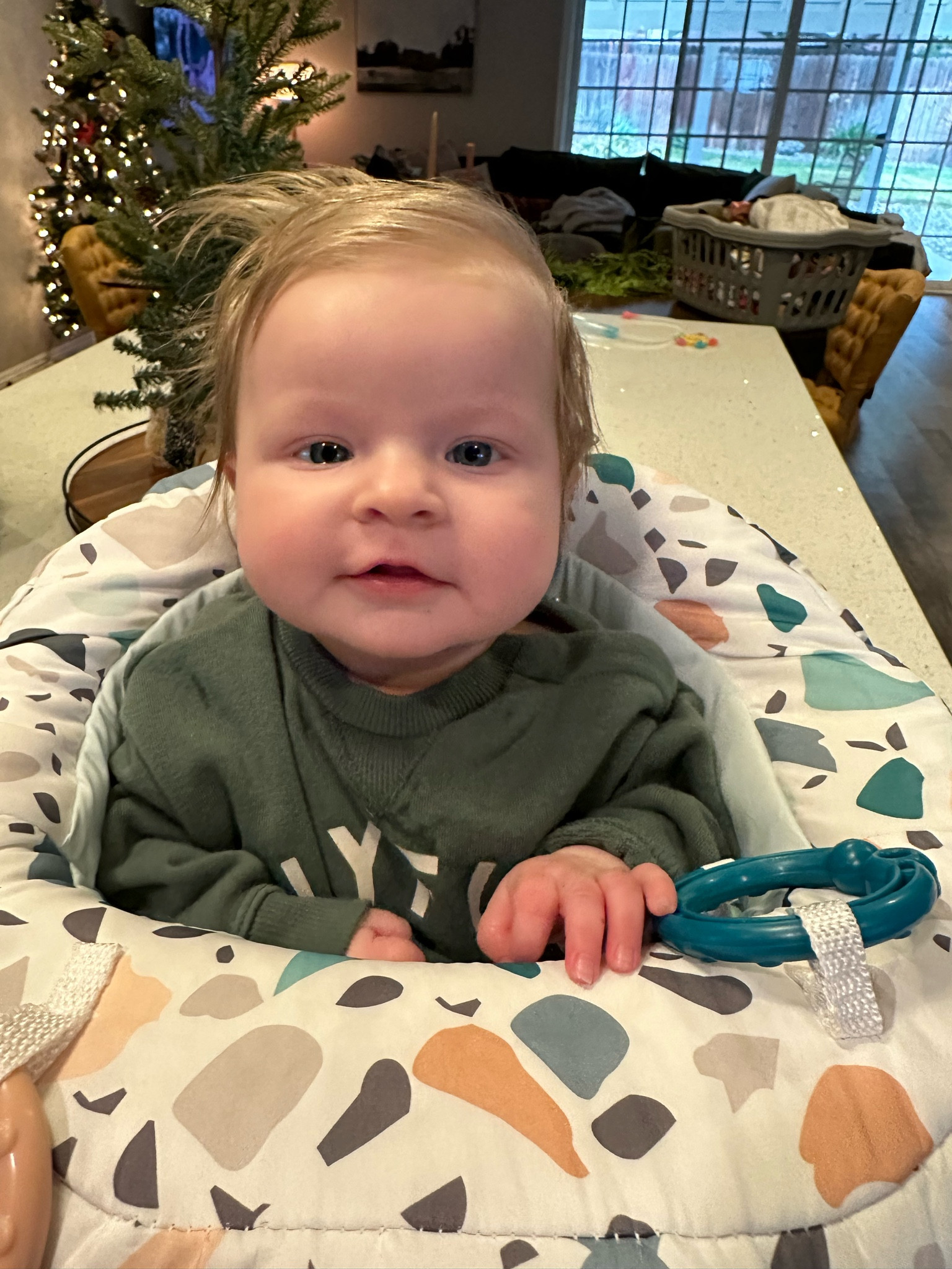 This Fisher Price chair has been a GAME CHANGER for our baby as soon as she could hold her head up - perfect place for her to hang while I make my coffee or cook dinner! 

#LTKkids #LTKbaby #LTKfamily