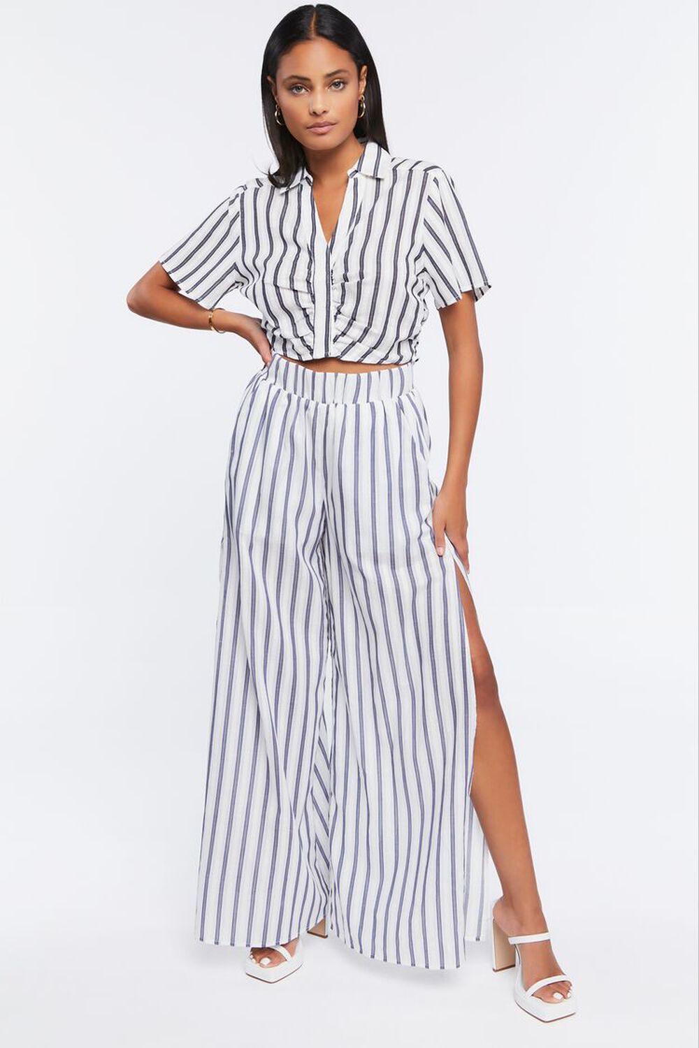 Striped Palazzo Pants | Forever 21 (US)
