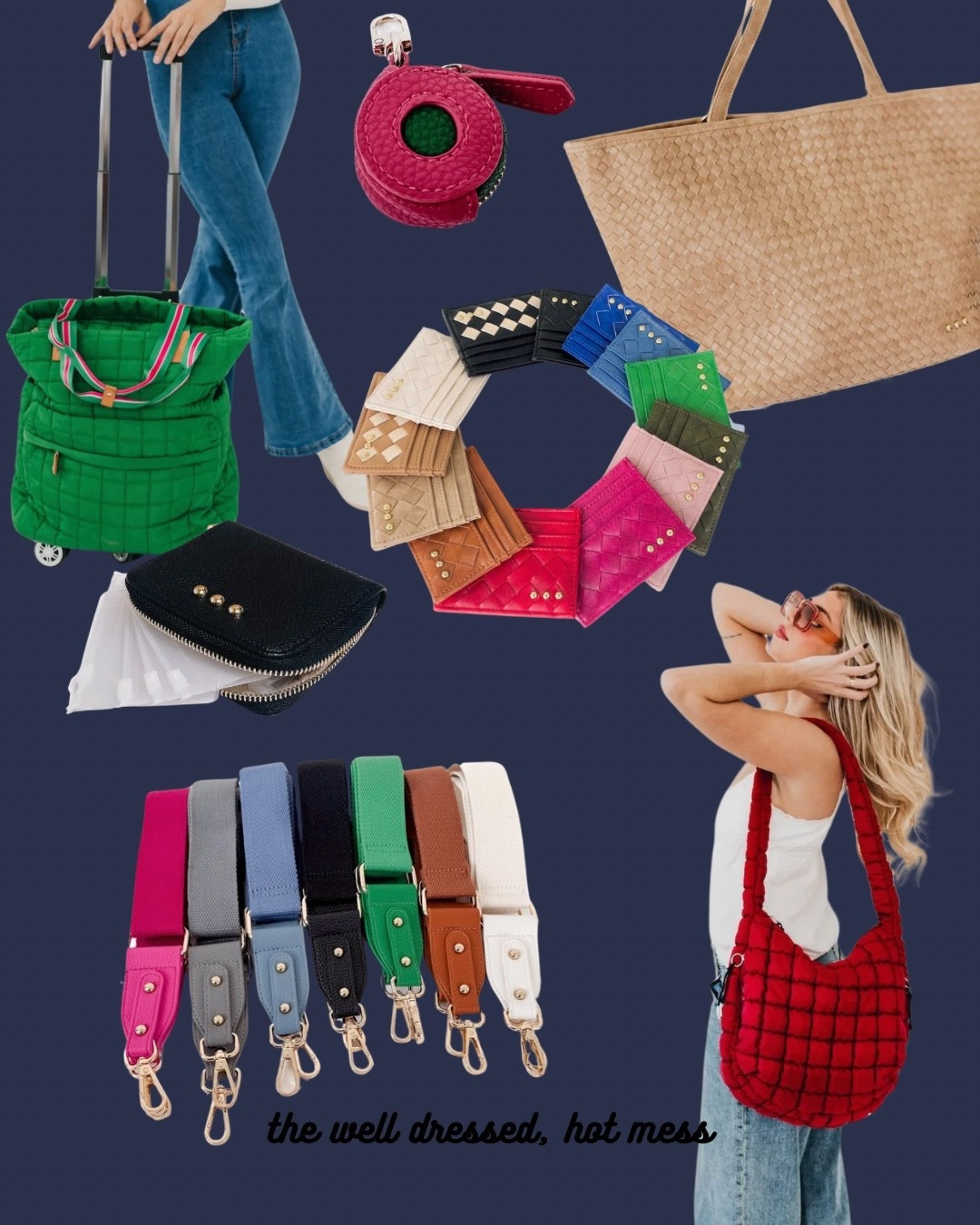 The cutest @Pretty Simple finds!! 

I am in awe of all of these cute bags, purses, wallets, and accessories. The 3 sister studs on ever bag is such a unique brand detail. Pretty Simple is woman owned brand that donates to a type-1 diabetes nonprofit, and they also ship NEXT DAY!! What’s not to love?? 

#ad #sponsored