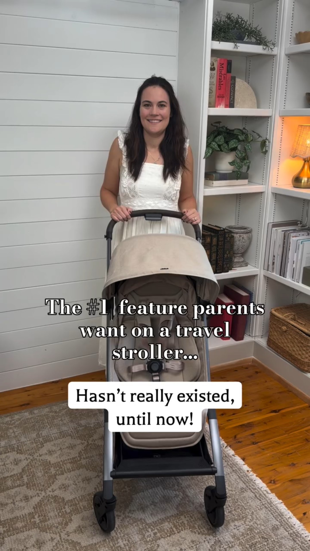 We finally have a parent facing option in an overhead bin travel stroller!! Let me know if you want the 🔗 and my full review of this luxury travel stroller! 👇🏼

For years, parents have been asking for a reversible seat travel stroller and it has not really existed (outside of the discontinued Bugaboo Ant), until now! 

This is the Joolz Aer2 Nest to Seat and it is an add on seat like a bassinet you can buy separately to use on your Joolz Aer2. This stroller is one of my favs and with this add on  you can have a parent facing seat on a overhead bin travel stroller from birth to around 15 months (the time it really matters)! This might be one of the best luxe travel strollers on the market. 

What other questions do you have?

#LTKmomlife #LTKBaby #LTKTravel