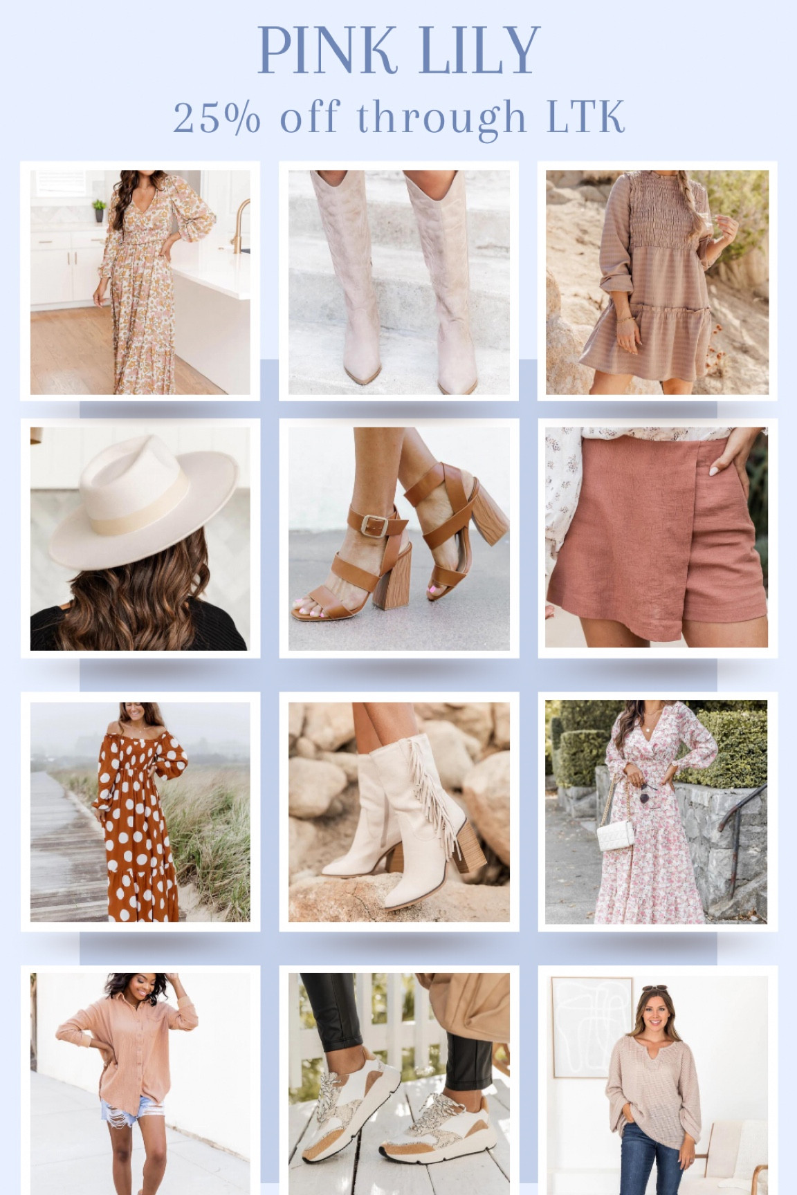 Pink Lily sale finds. Pink Lily 25% off sale. Pink Lily sale. LTK Fall Sale finds.

#LTKshoecrush #LTKSale #LTKsalealert