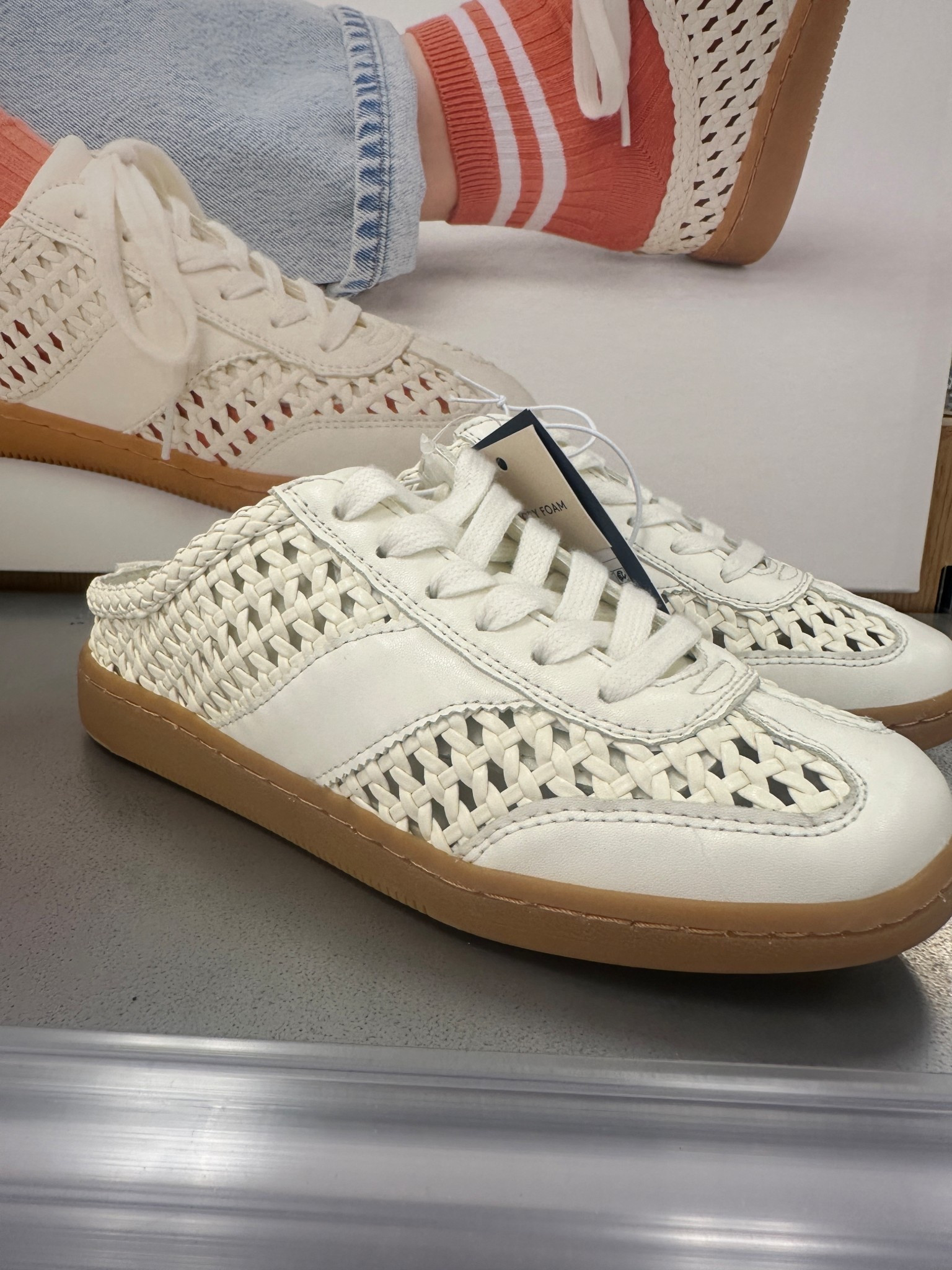 Slide sneakers! Just look at the detail! 