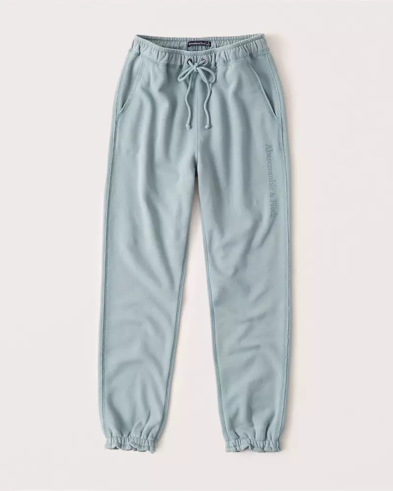 Banded Logo Sweatpants | Abercrombie & Fitch US & UK