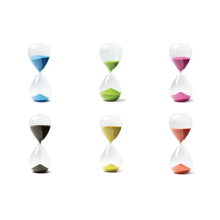 Hourglasses in Assorted Colors – BURKE DECOR | Burke Decor