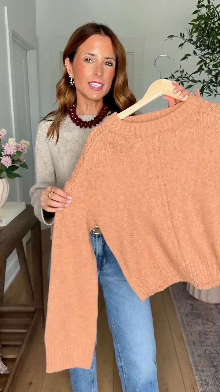 New at Target! The cutest fall tops that look great with jeans! Wearing XS in crewneck sweater and 00 short in straight leg jeans. Fall outfits. Fall style. Every day outfit. Mom outfit. Teacher outfit. Travel outfit.

#LTKootd #LTKSeasonal #LTKPetite