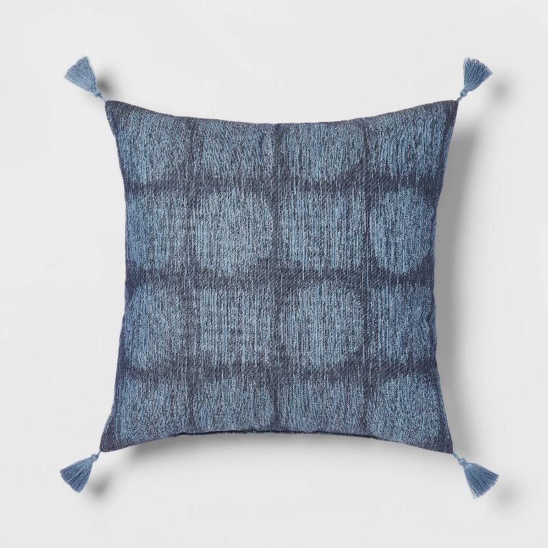Woven Geometric Square Throw Pillow - Threshold™ | Target