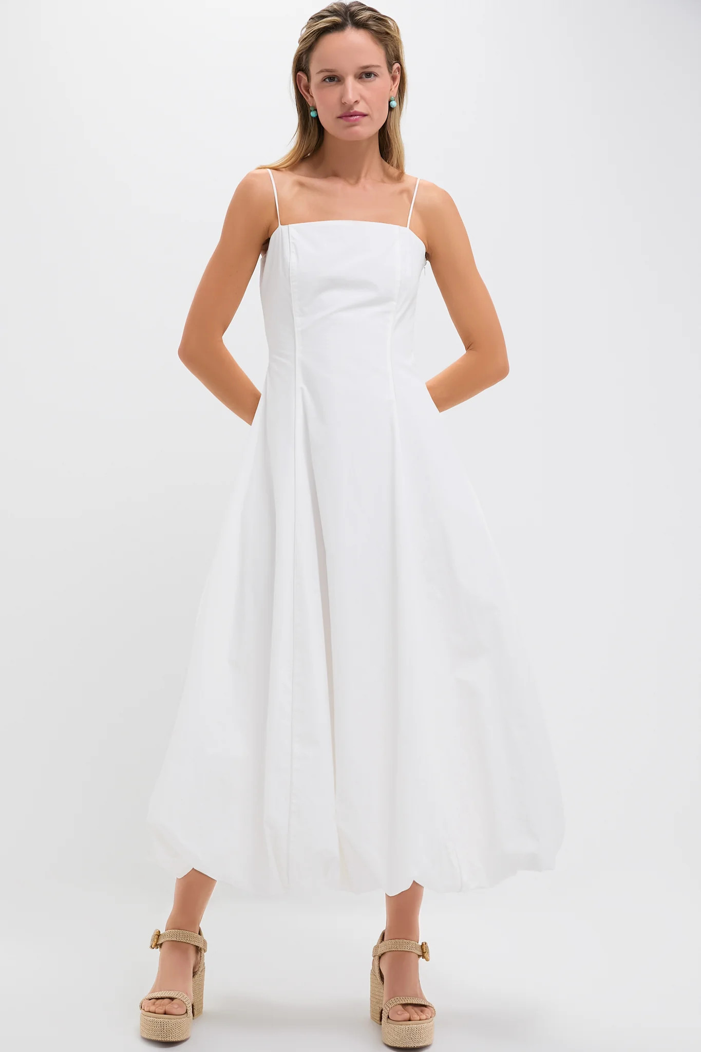 White Sylvie Maxi Dress | Tuckernuck (US)