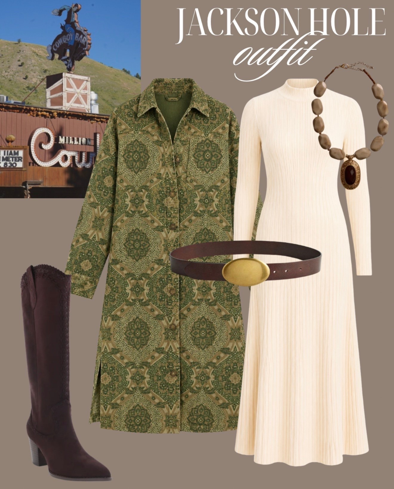 dinner outfit for fall in Wyoming
@Madewell @12th Tribe