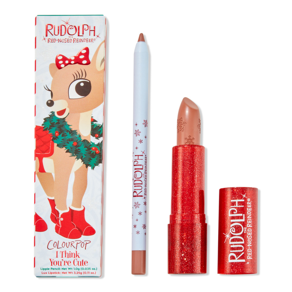 ColourPop x Rudolph the Red-Nosed Reindeer I Think You're Cute Lip Kit | Ulta