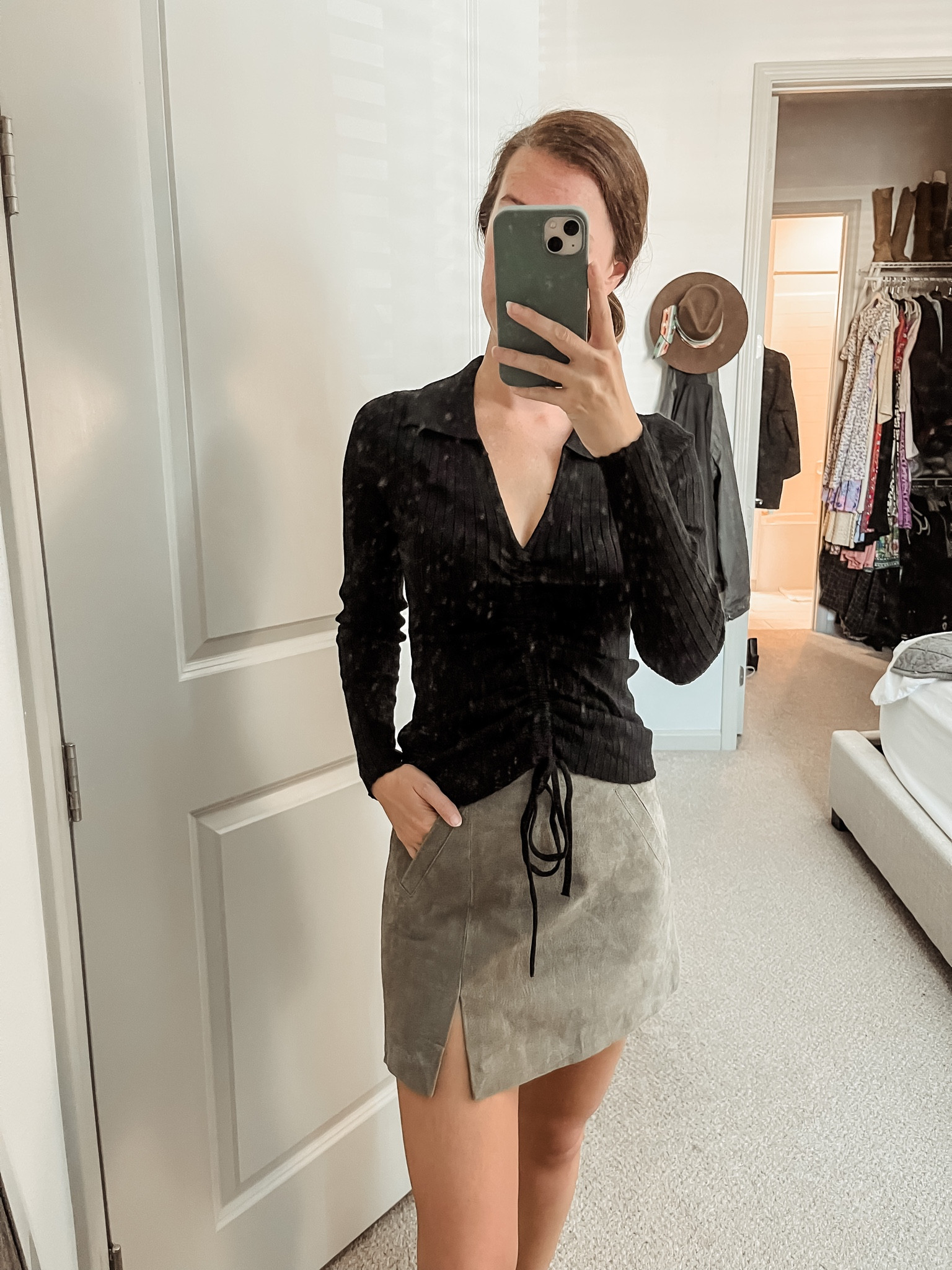 Ootd // fall // blank nyc // suede skirt // fall outfit // Nordstrom // Amazon finds // fall looks // travel 

#LTKunder100 #LTKSeasonal #LTKstyletip