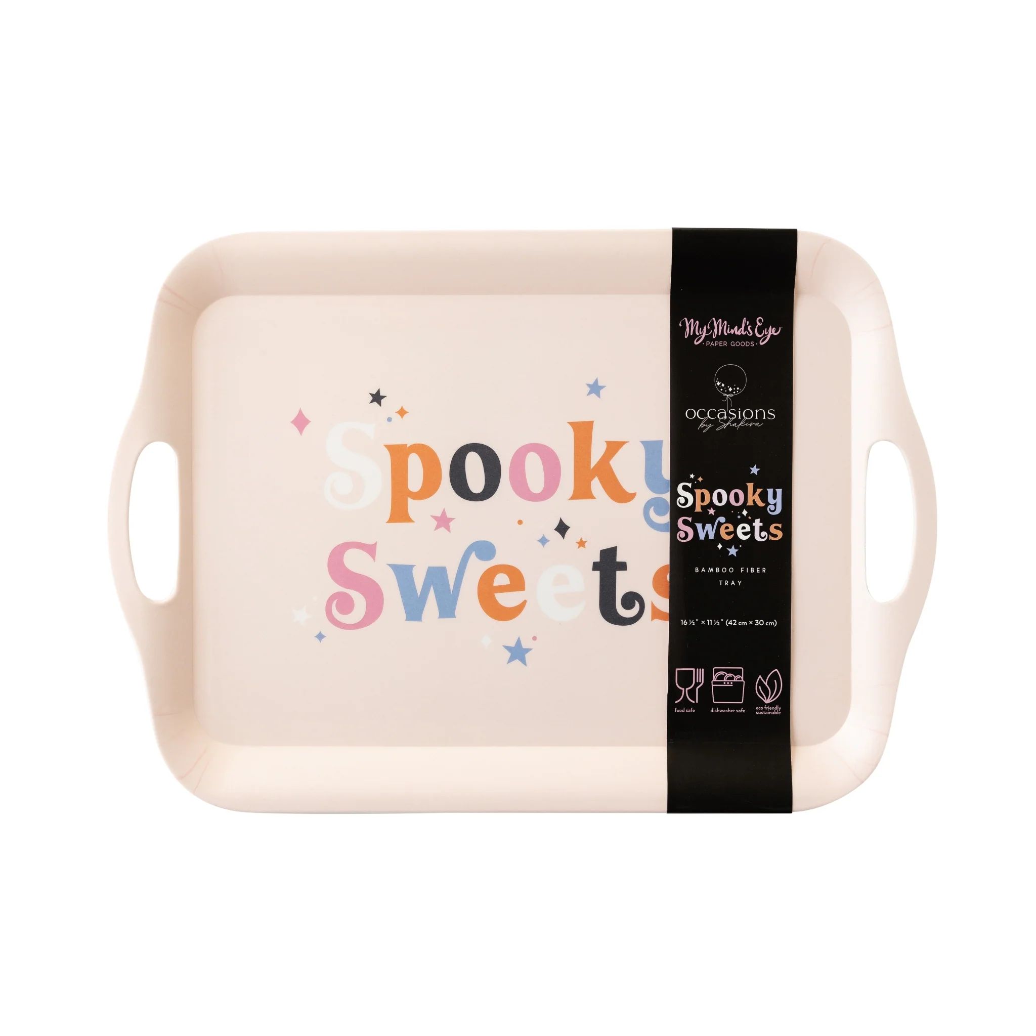 Occasions By Shakira - Spooky Sweets Reusable Bamboo Tray | My Mind's Eye